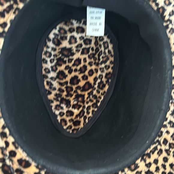 Leopard cowboy hat - Picture 6 of 6